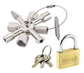 Utility Keys & Padlocks