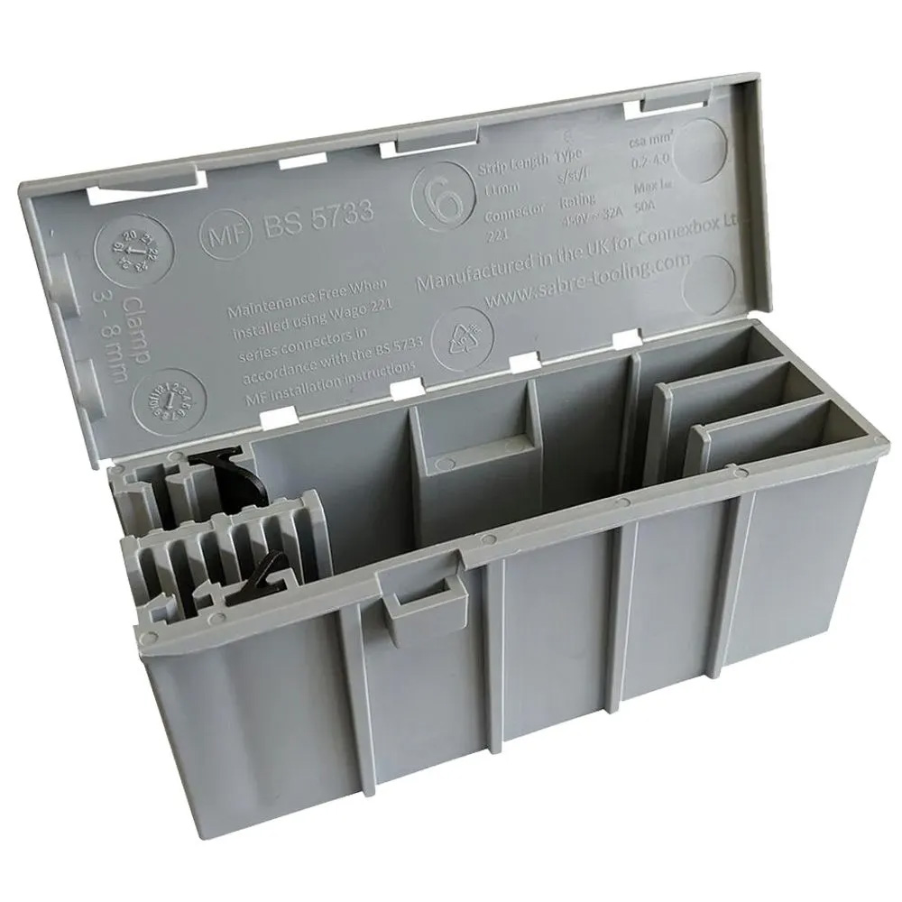 Image for Wagobox 207-3301 Enclosure Junction Box for 221-4 range WB2