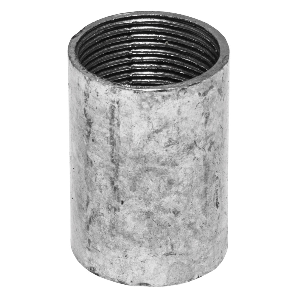 Image for 20mm Coupler 20mm Solid Hot Dip Galvanised Conduit Accessory Each