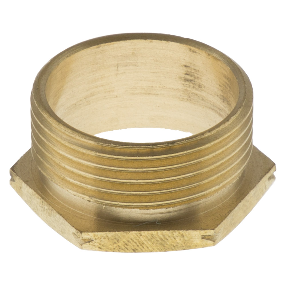 Image for 2 Inch Male Brass Bush Short Reach Conduit Accessory Each