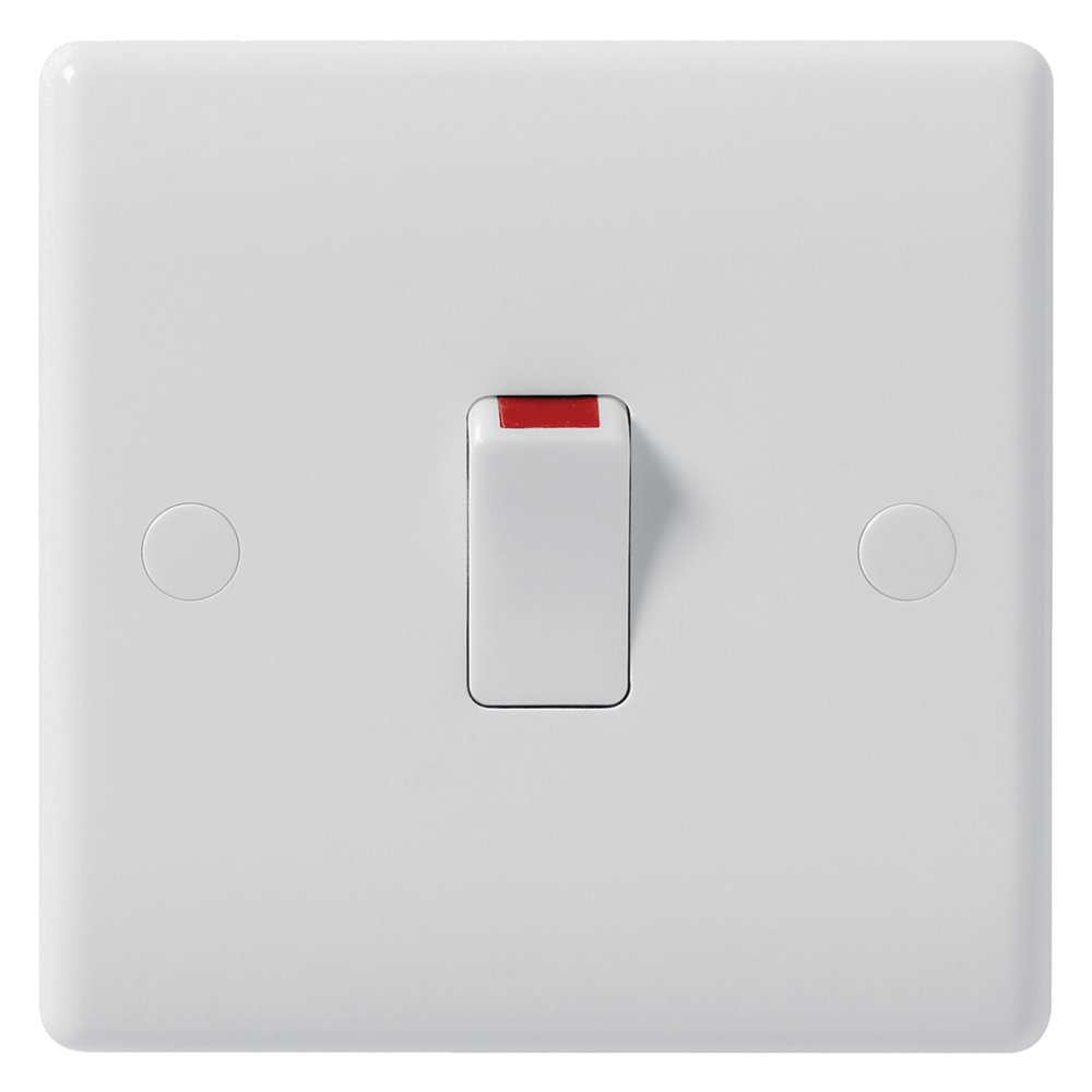 Image for Avenue Contour 20A Switch Double Pole White