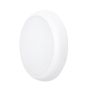Avenger Round Slim Polycarbonate Bulkhead CCT & Wattage White Rim 8W/12W