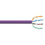 Avenue CAT5E Data Network LAN Ethernet Cable UTP LSF Violet 305M Pull Box