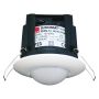 BEG 10A PIR Detector Flush Ceiling Mounted 2300W 360 Degree White IP23