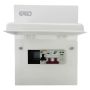 Garo GS6SOL 3 Way Solar Consumer Unit SPD Main Switch 16A RCBO IP40