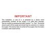 RCD Test Labels 130 x 60mm Self Adhesive Roll of 100