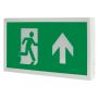 Robus LED 3.6W Slim Manual Wall Mounted Emergency Exit Sign IP20