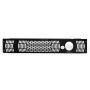 DexPro PLFHBL Black Fascia for Plinth Base 2kW Fan Heater with Remote Control