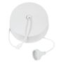 Hager Sollysta WMCS11 Pull Cord Ceiling Switch 6A 1 Way SP Surface White