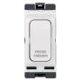 Hager Sollysta WMGSDP2/FF Grid Switch 20A 1W DP Engraved Fridge Freezer