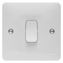 Hager Sollysta WMPS16 Intermediate Switch 10AX 1 Gang White