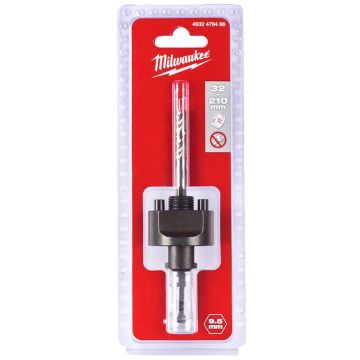 Milwaukee Hex Arbor 9.5mm for 32-210mm Holesaws