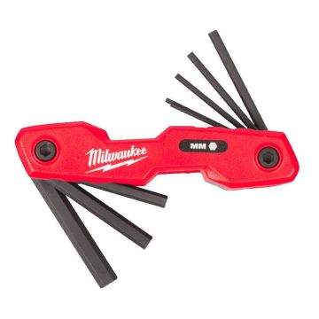 Milwaukee 8 Piece Metric Folding Hex Key Set