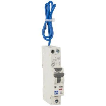 Avenue AVCRCBO3230A Compact Single Pole 32A Class A Type B RCBO
