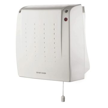 Image of Avenue Bathroom Occasional Use Heater Dryer with Pullcord