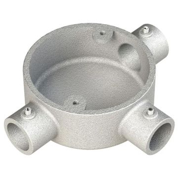 Demon Cato Conlok Quick Fit 25mm Galvanised Tee Box IP30