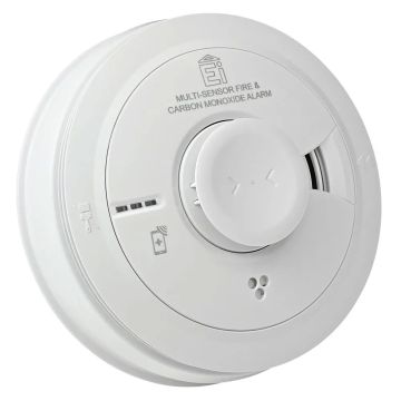Image of Aico EI3028 Heat & Carbon Monoxide CO Detector SmartLink & AudioLink 