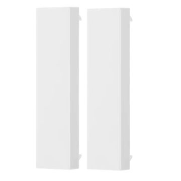 Image of BG Electrical Euro Blank Pack of 2 White