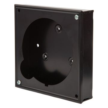 Image of Sangamo FD930 Surface Mounting Box for S254 Round Clock Black