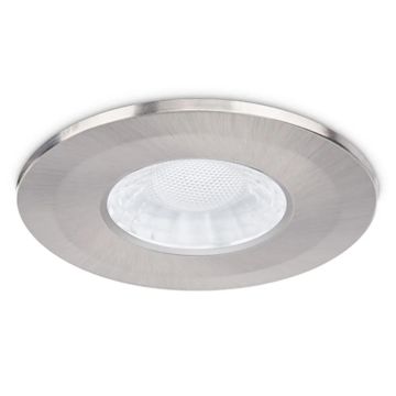 Image of JCC X50 Fire Rated LED Downlight Brushed Nickel Bezel