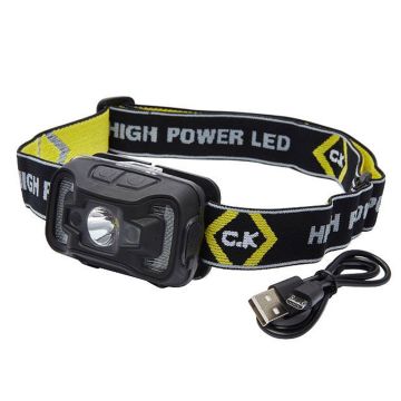 Image of Forum Zinc 10W Rechargeable LED Portable Floodlight Yellow