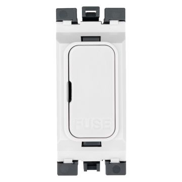 Image of Hager WMGFU13 Grid Fuse Unit with 13A Fuse White