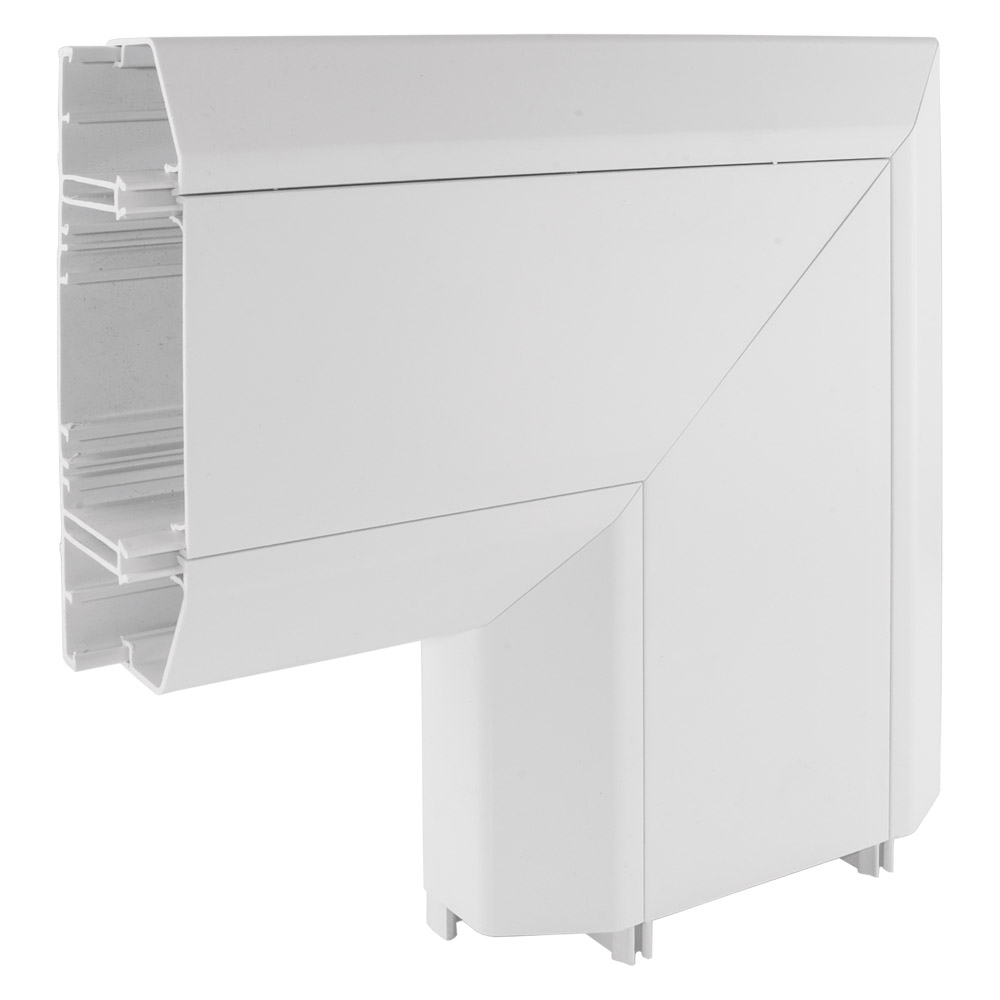 Image for Marshall Tufflex EFA20MWHI Flat Bend Sterling Compact 20 Trunking White