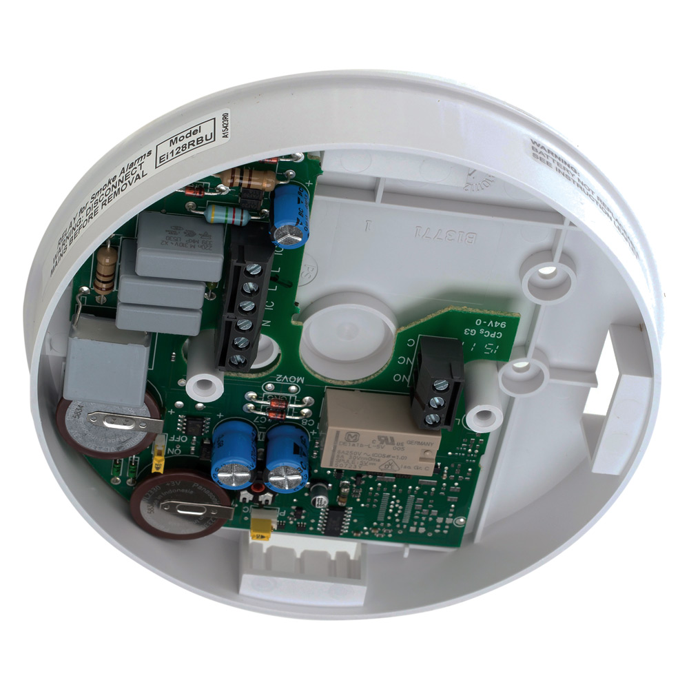 Image for Aico EI128RBU Mains Powered with Battery Back-up Relay Module Base
