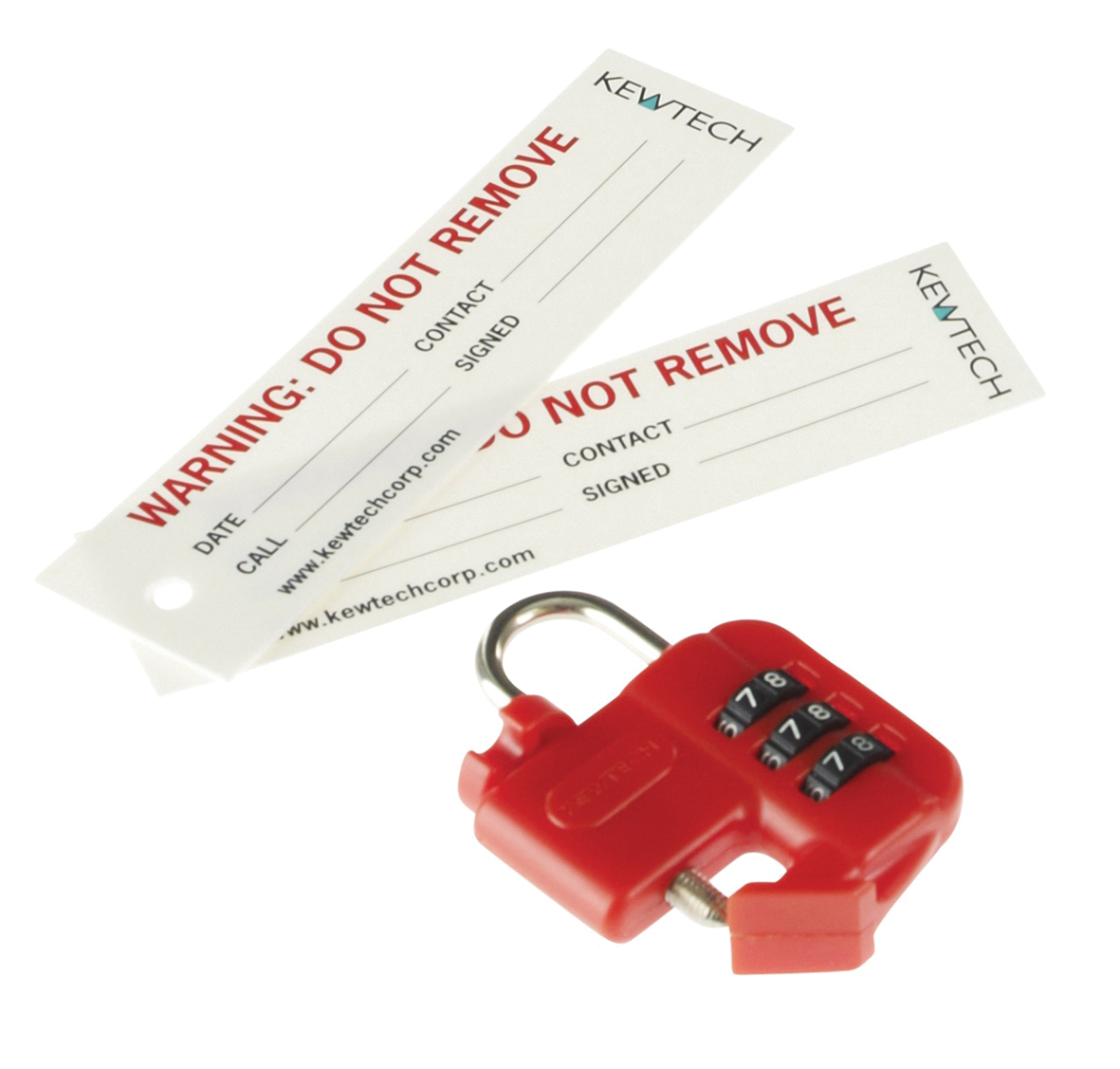 Image for Kewtech KEWLOK MCB Main Switch Toggle Combination Lock Out Device