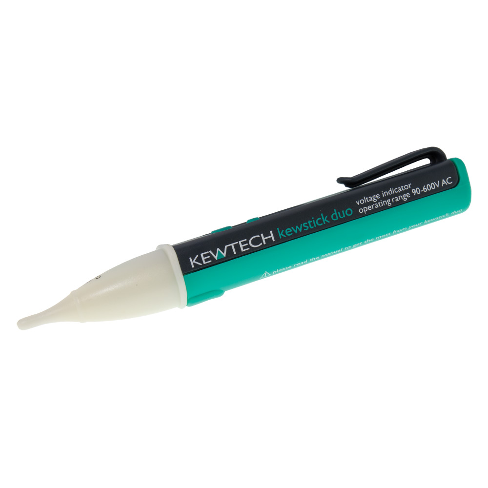 Image for Kewtech KEWSTICK DUO Voltage Detector Pen Audible and Visual LED Alert