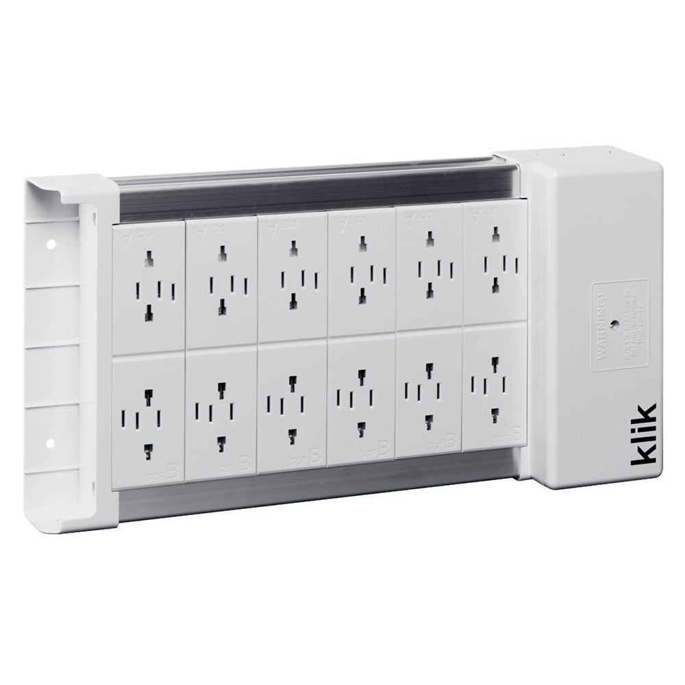 Image for Klik KLDS12 Marshalling Box 12 Way Lighting Distribution Outlet System