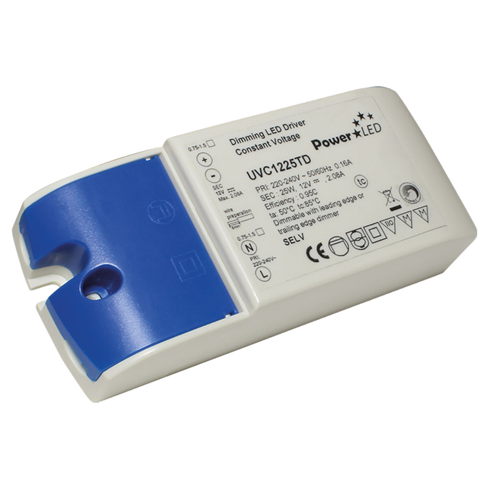 Image for PowerLED UVC2425TD Dimmable SELV LED Driver 25W 24V IP20