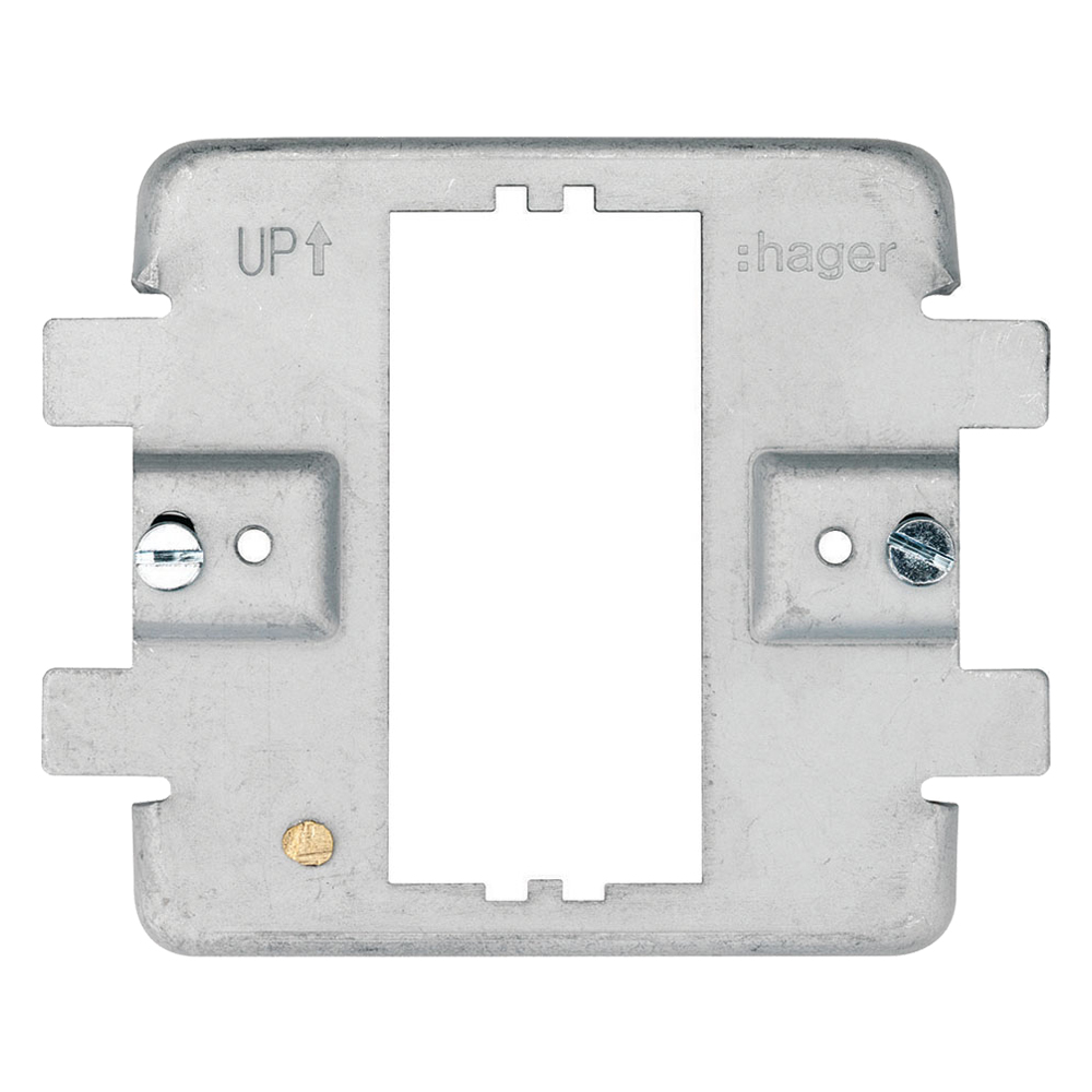 Image for Hager Sollysta WMGF1 Grid Mounting Frame 1 Gang