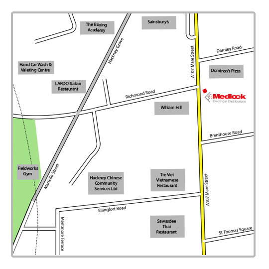Hackney Map
