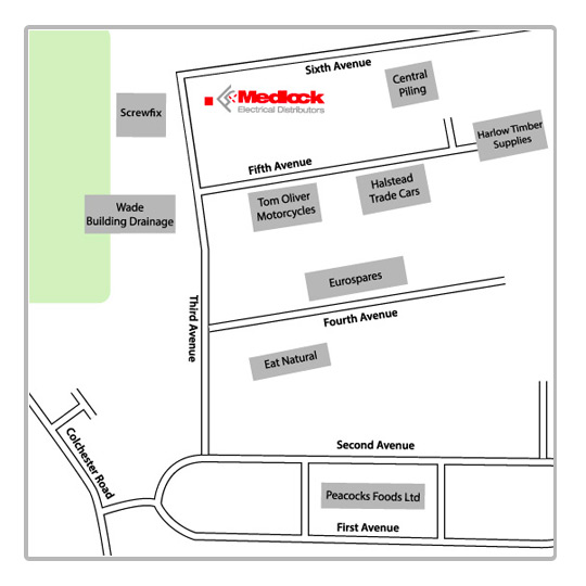 Halstead Map