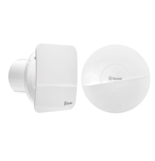 Image of Xpelair C4SR 4 Inch Twin Speed Standard Silent Axial Fan Round Square