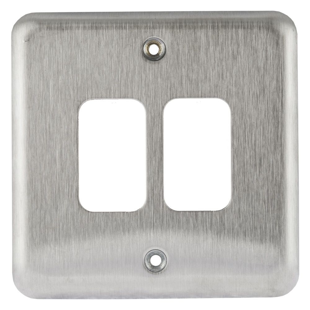 mk brushed stainless steel sockets