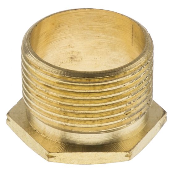 Image of 2 Inch Male Brass Bush Long Reach Conduit Accessory Each