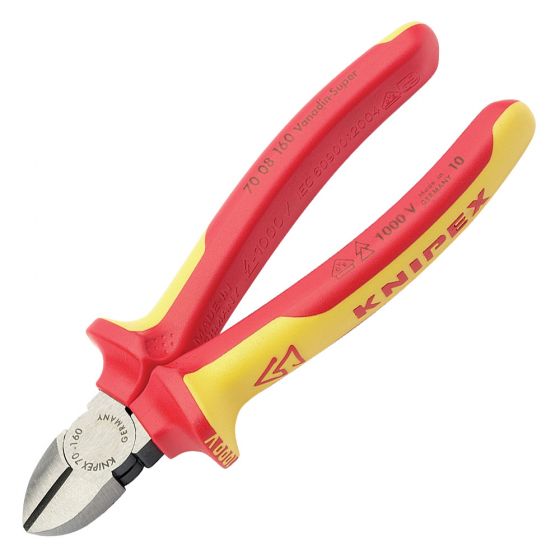 Image of Knipex 31926 Side Cutters 160mm  VDE Fully Insulated
