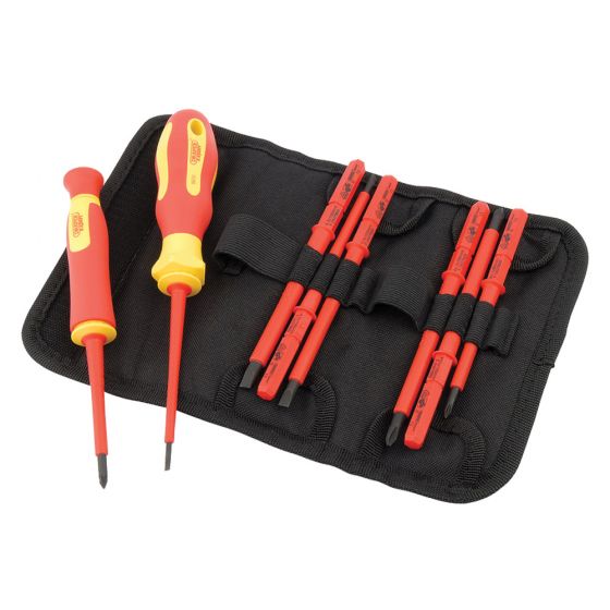 Image of Draper 05721 10 Piece Torque Screwdriver Set VDE Fully Insulated