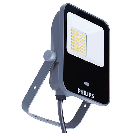 Image of Philips LED Floodlight Microwave Sensor 10W 3000K IP65 Outdoor