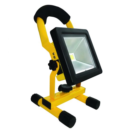 Image of Forum ZN31385 10W Rechargeable LED Portable Floodlight Yellow