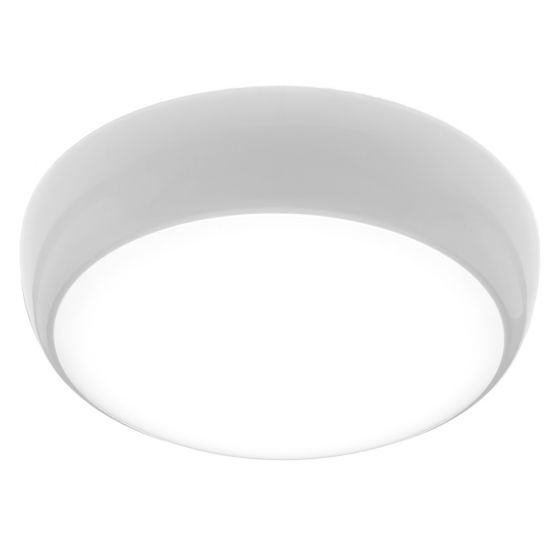 Image of Avenger LED Round Emergency Bulkead Microwave Sensor with Selectable Colour Temperature 16W IP54