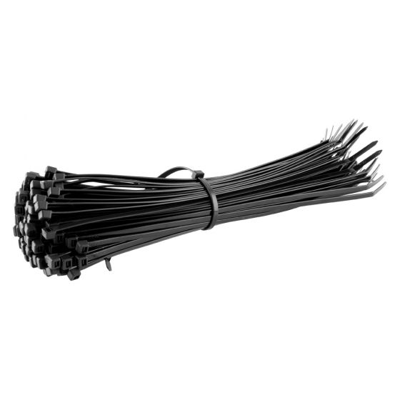 Image of Avenue Black Cable Ties 540mm Long x 8mm Wide Pack of 100