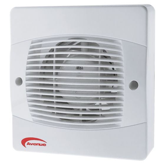 Image of Avenue 4 Inch Bathroom Extract Fan with Humidistat and Timer