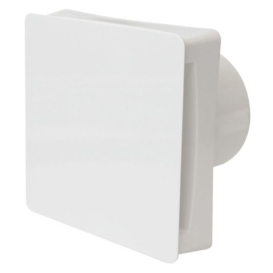 Image of Avenue 4 Inch Silent Concealed Bathroom Extract Fan with Overrun Timer