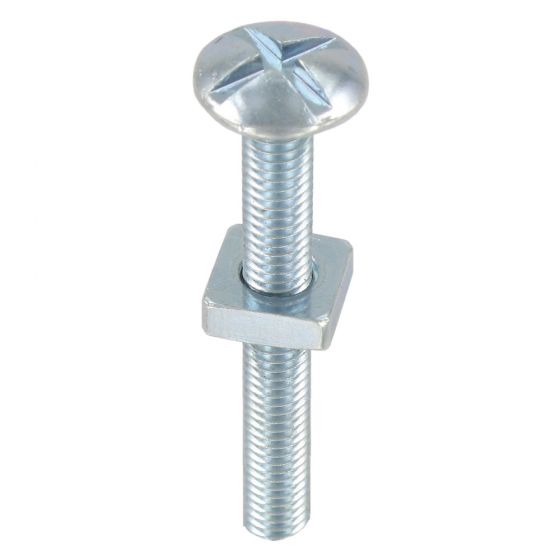 Image of Avenue Roofing Nuts and Bolts M6 x 20.0mm 200 Pack