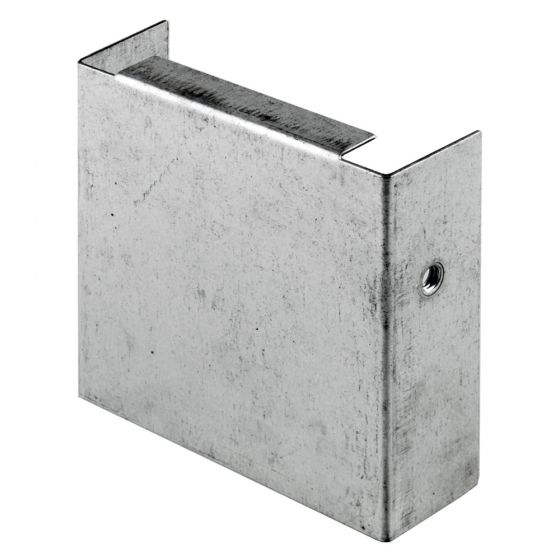 Image of Avenue 50x50mm End Cap for Metal Cable Trunking