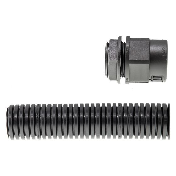 Image of Avenue Basics Contractor Pack 25mm Flexible Conduit Polyprop Black 10M