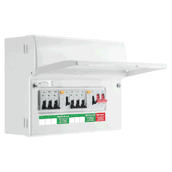 Image of BG CFUDP16616A 16 Way High Integrity Consumer Unit 1 x 100A Main Switch